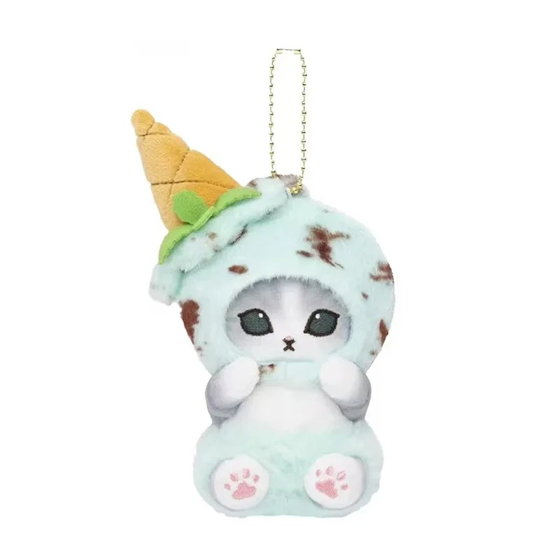 Mofusand Ice Cream Cone Mint Plush - Mofusand Plush