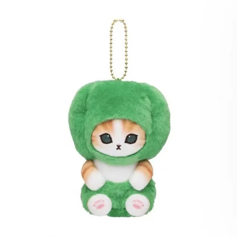 Mofusand Freshly Picked Keychain - Mofusand Plush - Green Paprika