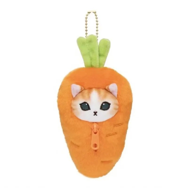 Mofusand Freshly Picked Keychain - Mofusand Plush - Carrot