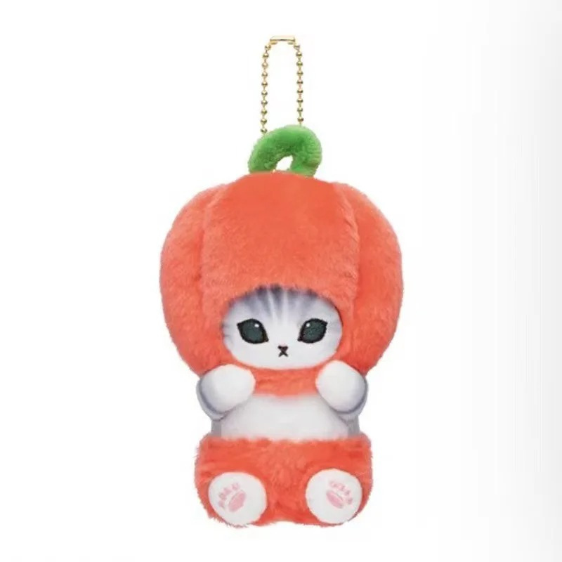 Mofusand Freshly Picked Keychain - Mofusand Plush - Red Paprika