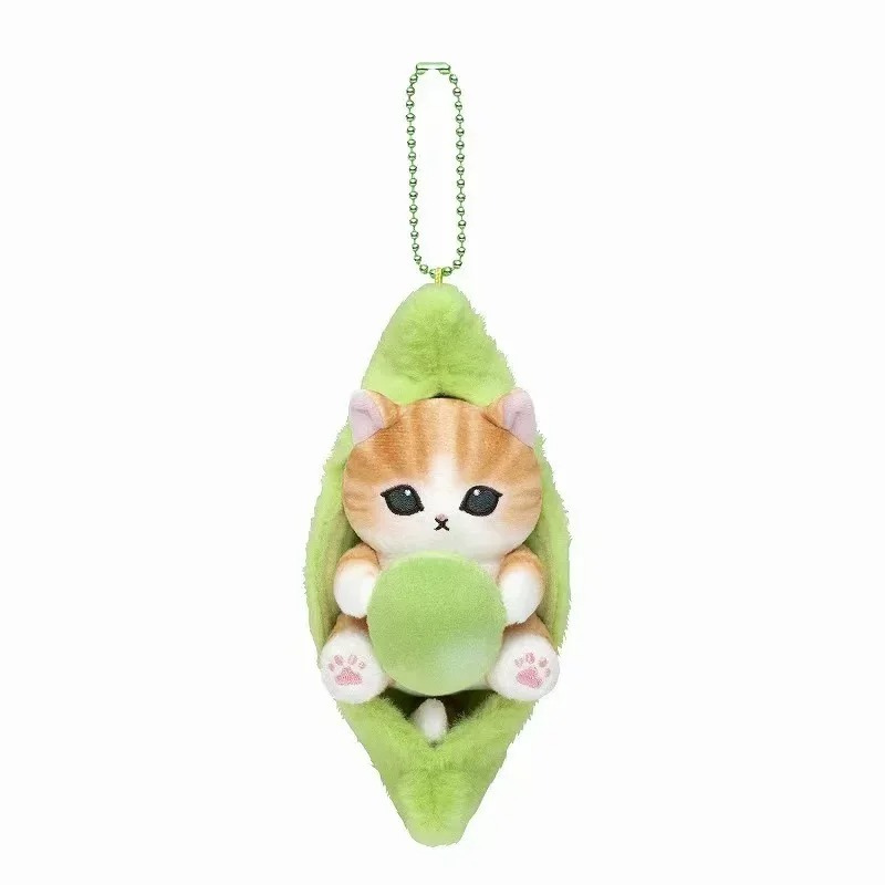 Mofusand Beer & Edamame Keychain - Edamame - Mofusand Plus