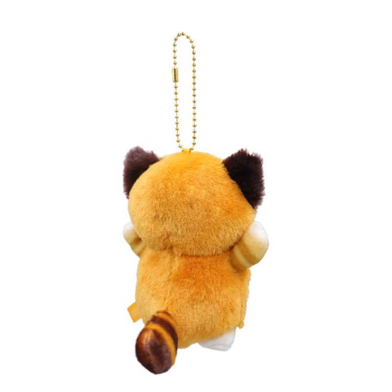 Mofusand in Animal Raccoon Back Keychain - Mofusand Plush