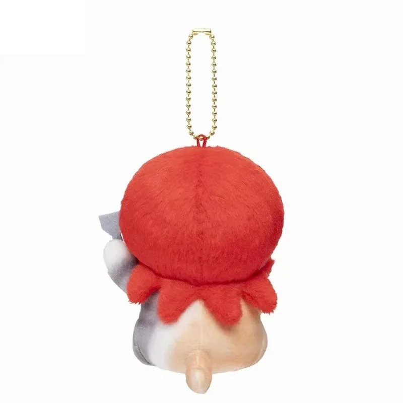 Mofusand Octopus Keychain Red- Mofusand Plush