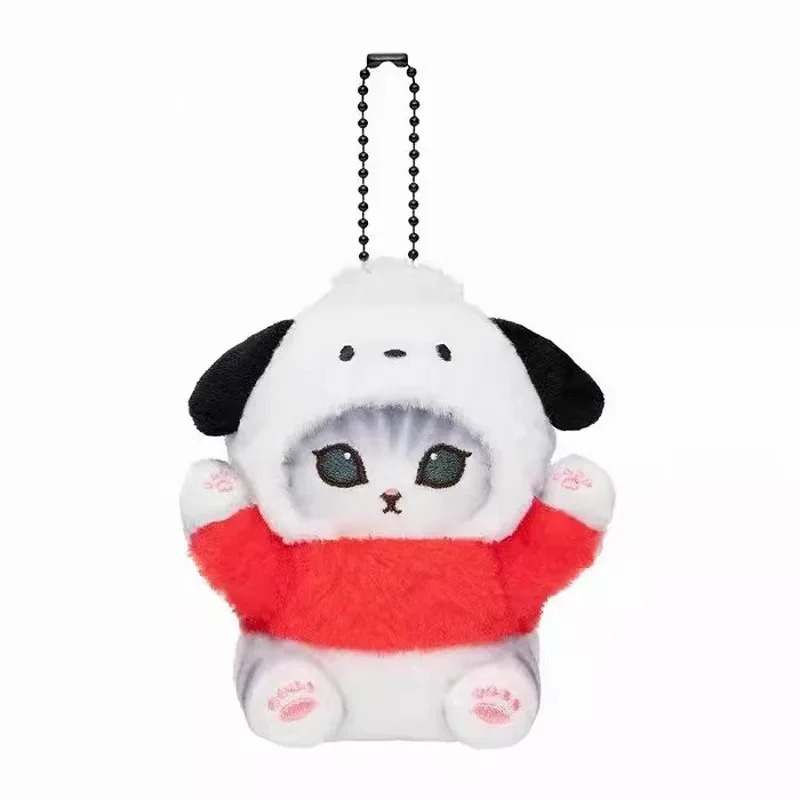 mofusand × Sanrio Characters Mini Mascot Keychain (Pochacco) - Mofusand Plush