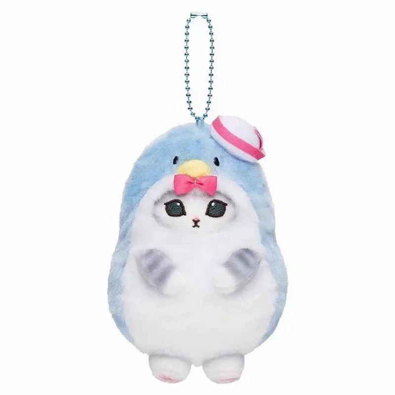 mofusand × Sanrio Characters Mini Mascot Keychain (Tuxedosam) _ Mofusand Plush