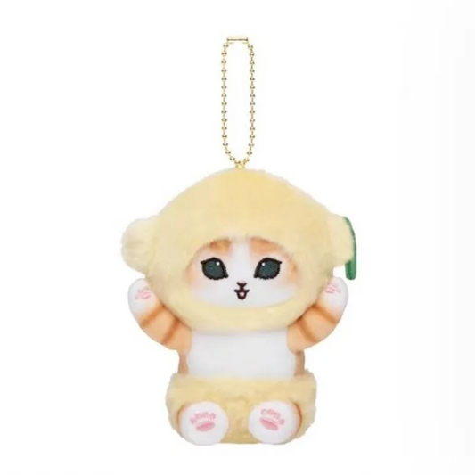 Mofusand Freshly Picked Mascot Keychains (Fruits) - Mofusand Plush - Lemon