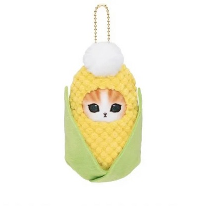 Mofusand Freshly Picked Keychain - Mofusand Plush - Corn