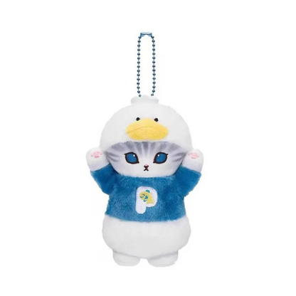 mofusand × Sanrio Characters Mini Mascot Keychain (Ahiru no Pekkle) - Mofusand Plush